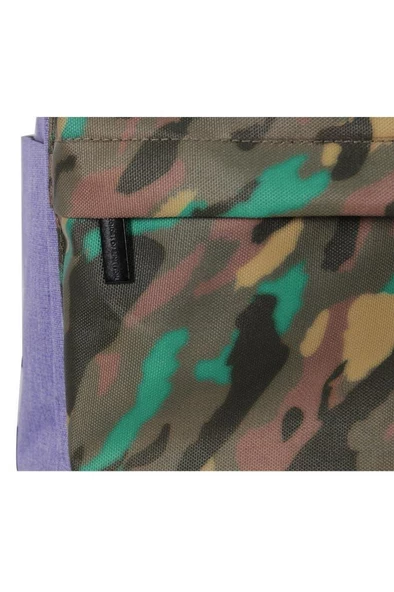 Benetton Okul Sırt Çantası Mor Kamuflaj - 6