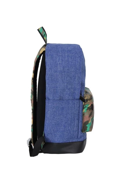 Benetton Okul Sırt Çantası Lacivert Kamuflaj - 3