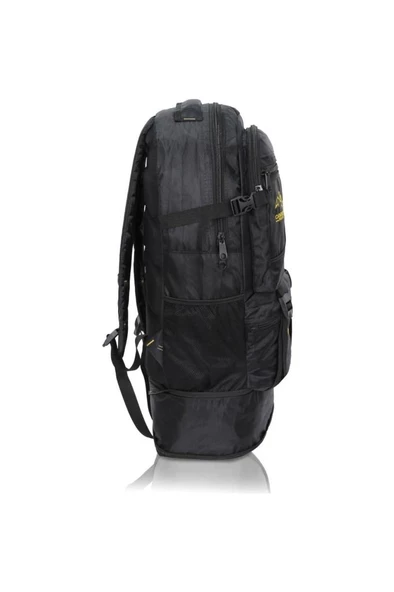 Cambrıdge Polo Club Unisex Dağcı Spor Sırt Çantası Körüklü Siyah 90007 - 4