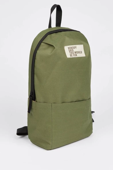Trend Unisex Mini Sırt Çantası Haki 1904 - 2