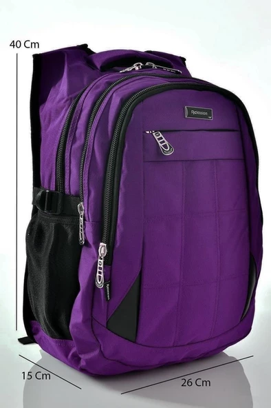Relaxion 2227 Yarasa Sırt Çantası - Mor - Tek Ebat - 2
