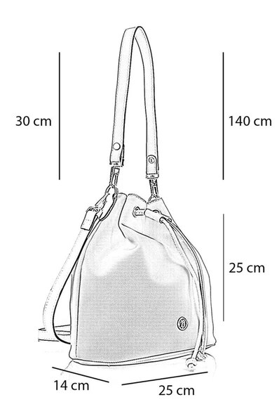 U.S. Polo Assn. Çapraz Askılı Kadın Çanta Civit-Somon Us23260 - 5