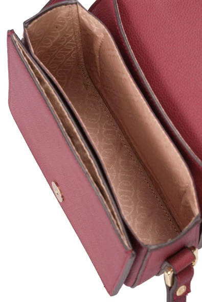 U.S. Polo Assn. Kadın Çapraz Askılı Çantası Bordo Us22517 - 4