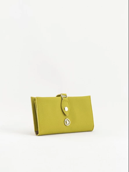 U.S. Polo Assn. Kadın Cüzdanı Limon Usc23364 - 2