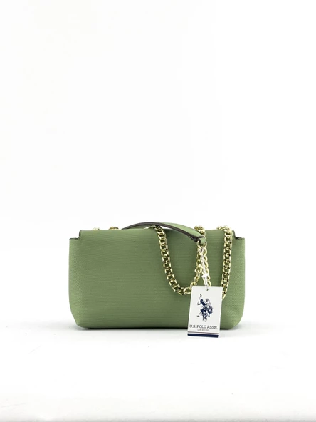U.S. Polo Assn. Kadın Omuz Çanta Yeşil Us23252 - 3
