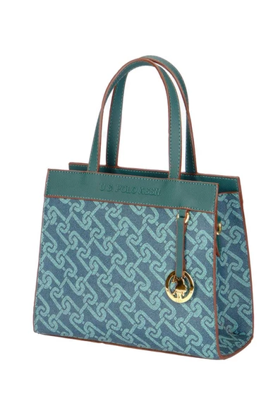 U.S. Polo Assn. Kadın Omuz Çanta Petrol Us23508 - 4