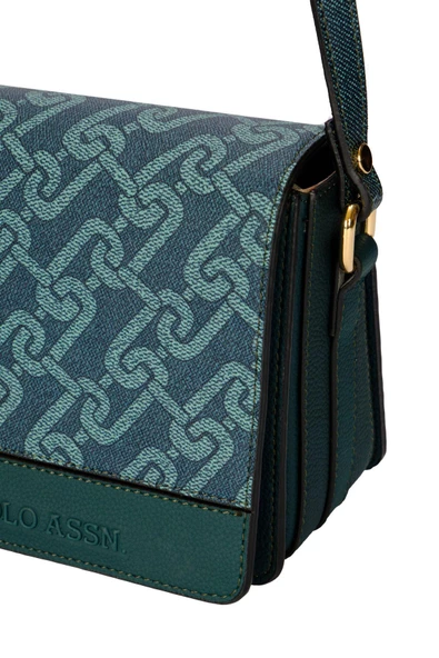 U.S. Polo Assn. Çapraz Askılı Kadın Çanta Petrol Us23501 - 6