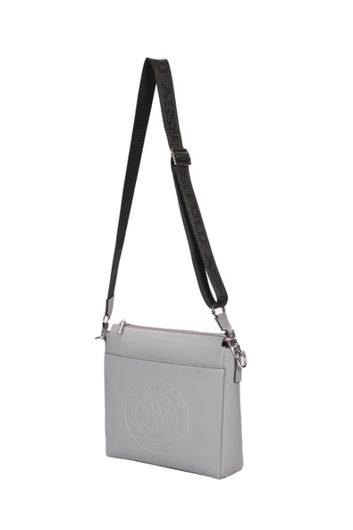 U.S. Polo Assn. Çapraz Askılı Kadın Çanta Koyu Gri Us23695 - 4