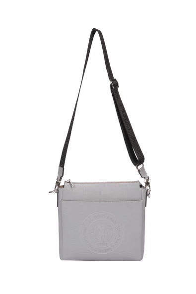 U.S. Polo Assn. Çapraz Askılı Kadın Çanta Koyu Gri Us23695 - 3
