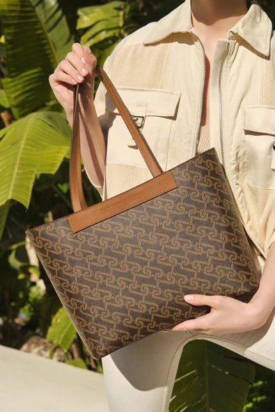 U.S. Polo Assn. Kadın Omuz Çanta Kahve Us23500 - 2