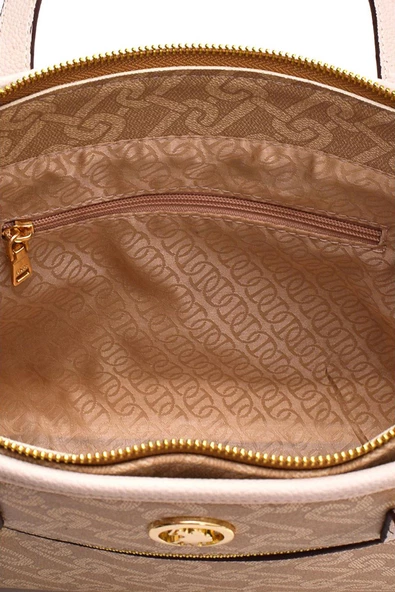 U.S. Polo Assn. Kadın Omuz Çanta Bej Us23116 - Resim 5