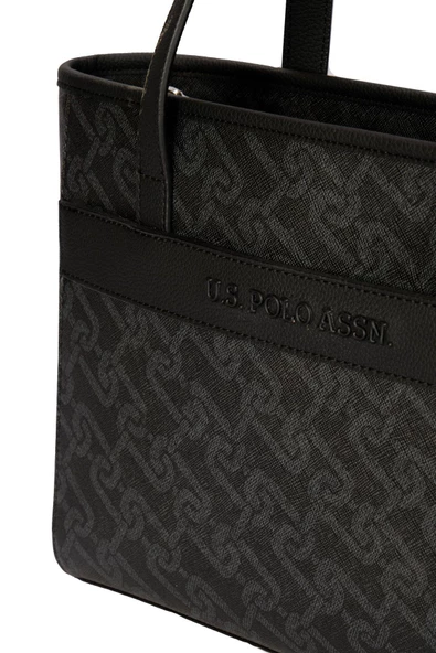 U.S. Polo Assn. Kadın Omuz Çanta Siyah Us23514 - 5