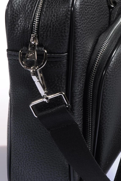 Pierre Cardin Erkek Evrak Çantası Siyah Pc001116 - Resim 4