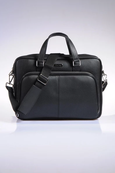 Pierre Cardin Erkek Evrak Çantası Siyah Pc001116 ürün görseli 1