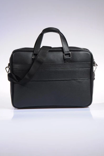 Pierre Cardin Erkek Evrak Çantası Siyah Pc001116 - Resim 3