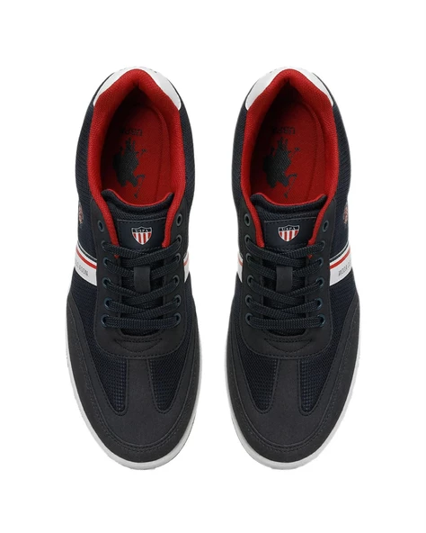 U.s. Polo Assn. Kares 4Fx Erkek Lacivert Sneaker Ayakkabı - 6