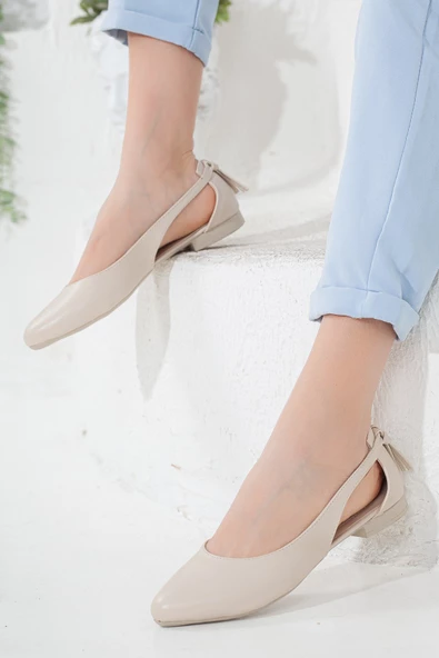 Yan Açık Ten Kadın Babet - Resim 2