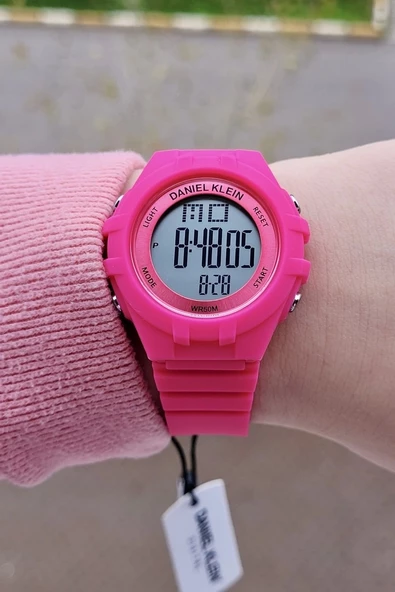 Daniel Klein DKISTE938 Fuşya Renk 7 Farklı Işıklı, Alarmlı, Kronometreli Kız Çocuk Kol Saati (5-12 Yaş) ürün görseli 1