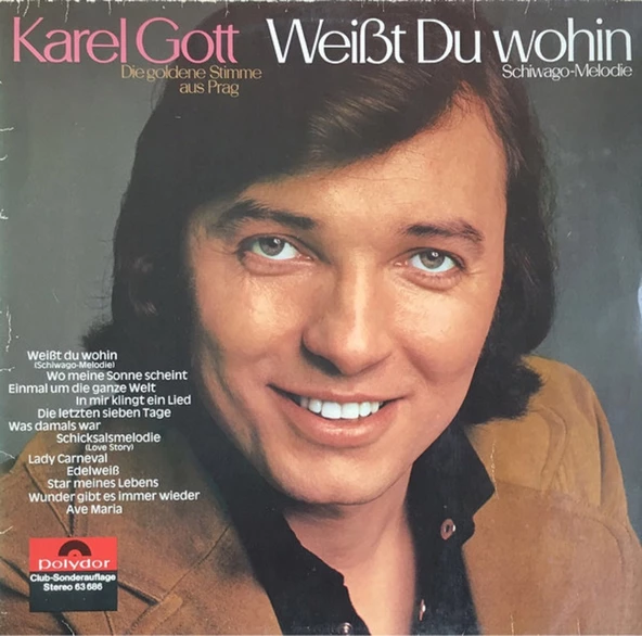 Karel Gott – Weißt Du Wohin vocal tarz pop plak alithestereo