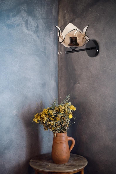 D-light Global Bal Camlı Aplik - 2