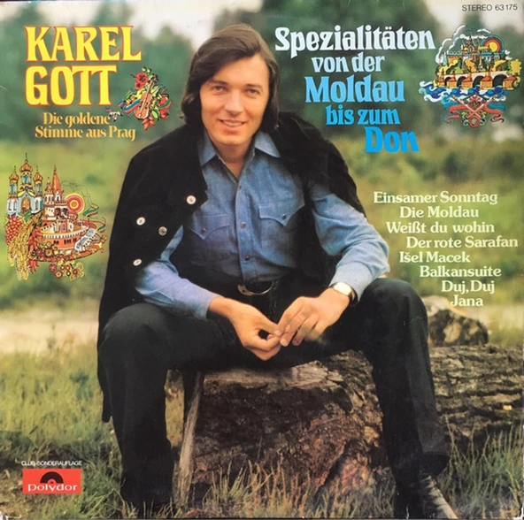 Karel Gott – Spezialitäten Von Der Moldau Bis Zum Don -  folk pop tarz plak alithestereo