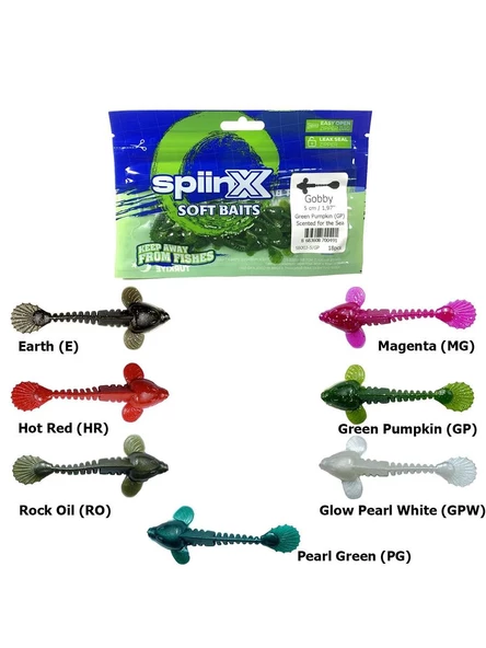 Spiinx Gobby 5cm LRF Silikon Yem 18 adet - Resim 2