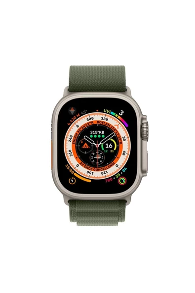 Lt Watch S90 Premium Akıllı Saat (YEŞİL KORDON) - 3
