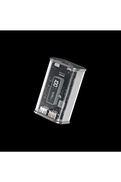 LinkTech  C122 Strong 10000 Mah Pd 22.5w Powerbank Şeffaf Transparan Model Şık Tasarım! - 5