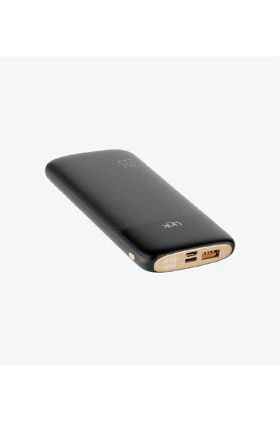 Linktech PD12 Premium PD 22.5 W 10000 mAh Hızlı Şarj Powerbank Siyah