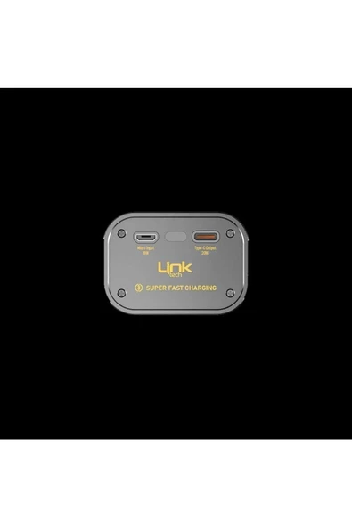 LinkTech  C122 Strong 10000 Mah Pd 22.5w Powerbank Şeffaf Transparan Model Şık Tasarım! - 6