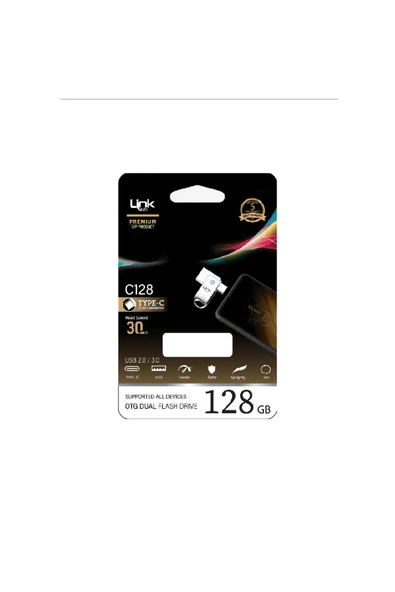 C128 Premium Dual 128gb Type-c Otg Usb Bellek - Usb Flash Drive - 4