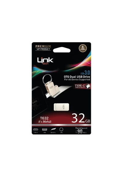 32gb Type-c Dual 3.0 90mb/s Premium Usb Bellek