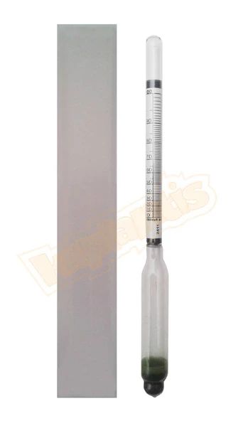 Alla Alkolmetre Tralles 0-100 20C 170mm - 5