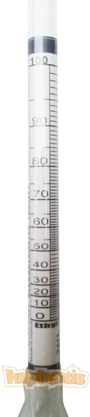 Alla Alkolmetre Tralles 0-100 20C 170mm - 4