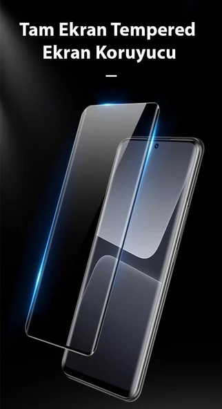 Polham 0.3MM Ful Kaplama 8K Xiaomi 13 Pro Kırılmaz Ekran Koruyucu, Parmak İzi Bırakmaz Koruyucu - 2