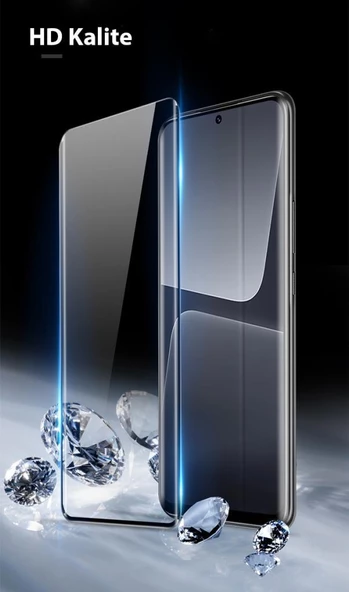 Polham 0.3MM Ful Kaplama 8K Xiaomi Redmi Note 12 Pro Kırılmaz Ekran Koruyucu, Parmak İzi Bırakmaz Koruyucu - 4