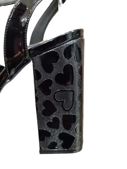 BABLİSOK 8189 PLATFORM TOPUK KADIN ABİYE GELİNLİK SANDALET - 7