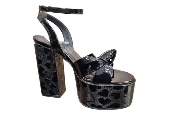 BABLİSOK 8189 PLATFORM TOPUK KADIN ABİYE GELİNLİK SANDALET - 4