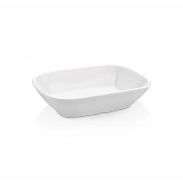 Vural Melamin 230417 Kare 6lı Kayık Tabak-17 cm