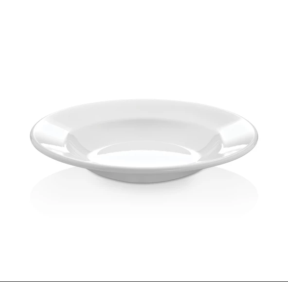 Vural Melamin 230621 6'lı Klasik Çukur Tabak-21 cm
