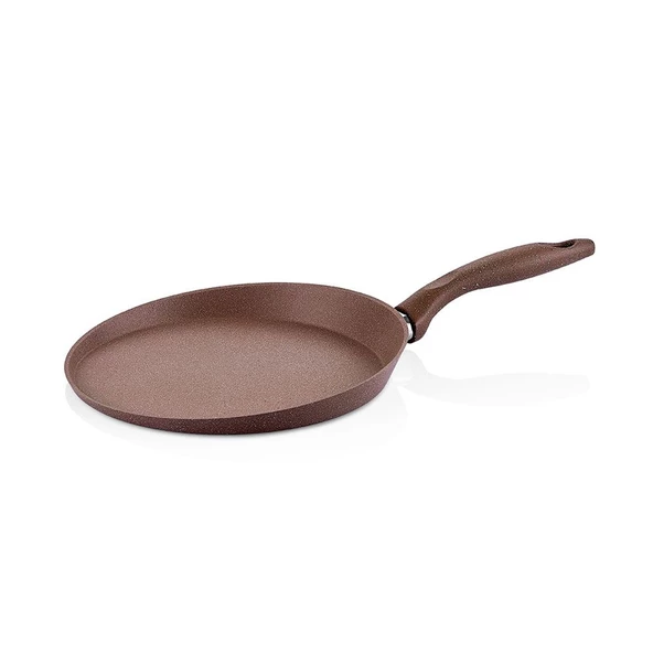 Saflon SF5424GR Granit Line Kahverengi Krep Tavası 24 cm