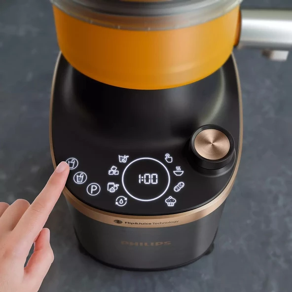 Philips HR3770/00 Flip&Juice™ Meyve Sıkacağı Modüllü Yüksek Hızlı Blender - 5