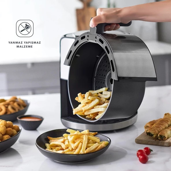 Homend Airfryday 2502h 8 Farklı Program, Dokunmatik Ekran, 5l Airfryer - 4