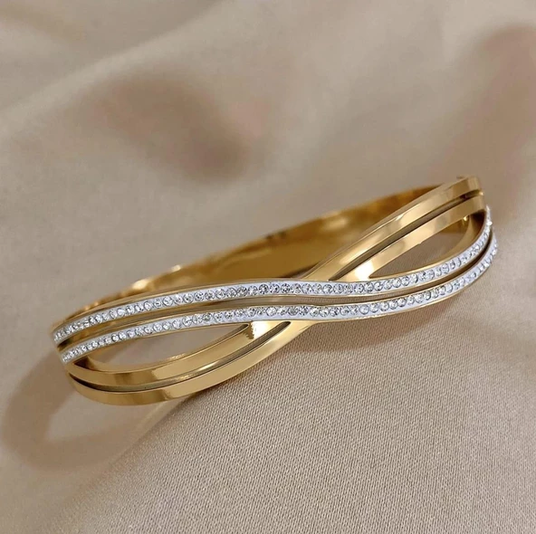 Sonsuzluk Sevgili Çelik Kelepçe Sns103439 - Resim 5