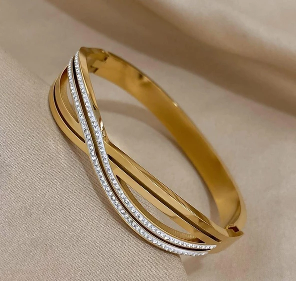 Sonsuzluk Sevgili Çelik Kelepçe Sns103439 - Resim 3