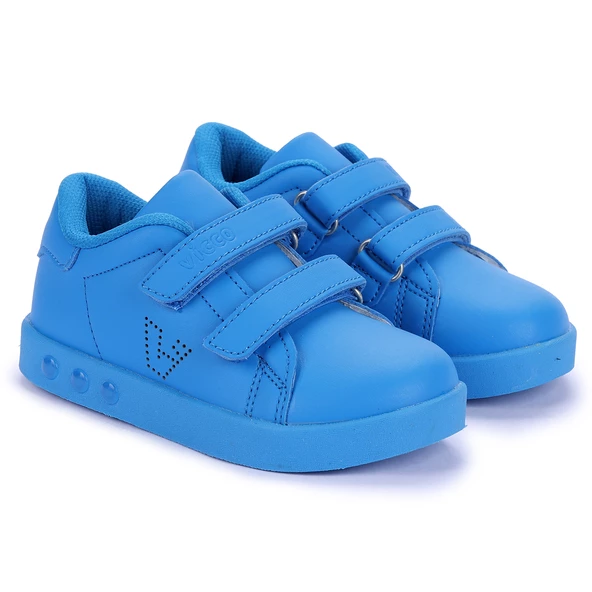Vicco Oyo Işıklı Kız/Erkek Çocuk Spor Ayakkabı 313.E19K.100 Mavi - Resim 3