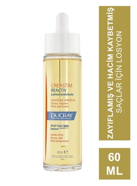 Ducray Creastim Reactiv Saç Dökülmesi Karşıtı Losyon 60 ml