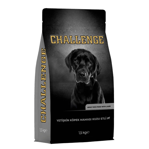 Challenge Kuzu Etli Yetişkin Köpek Maması 1,5 Kg - 2