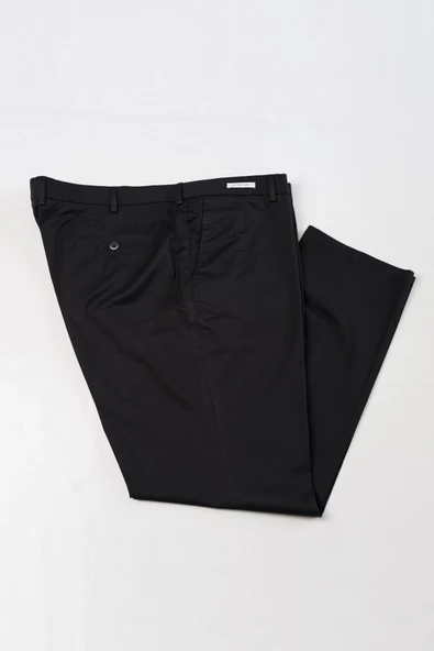 Ecer Büyük Beden Pamuklu Yazlık Kumaş Kanvas Erkek Gabardin Pantalon - 9