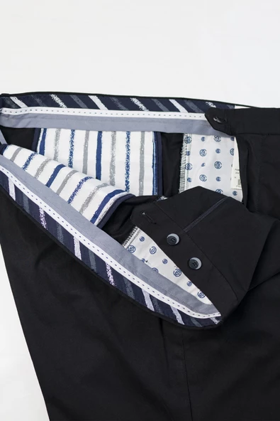 Ecer Büyük Beden Pamuklu Yazlık Kumaş Kanvas Erkek Gabardin Pantalon - 11